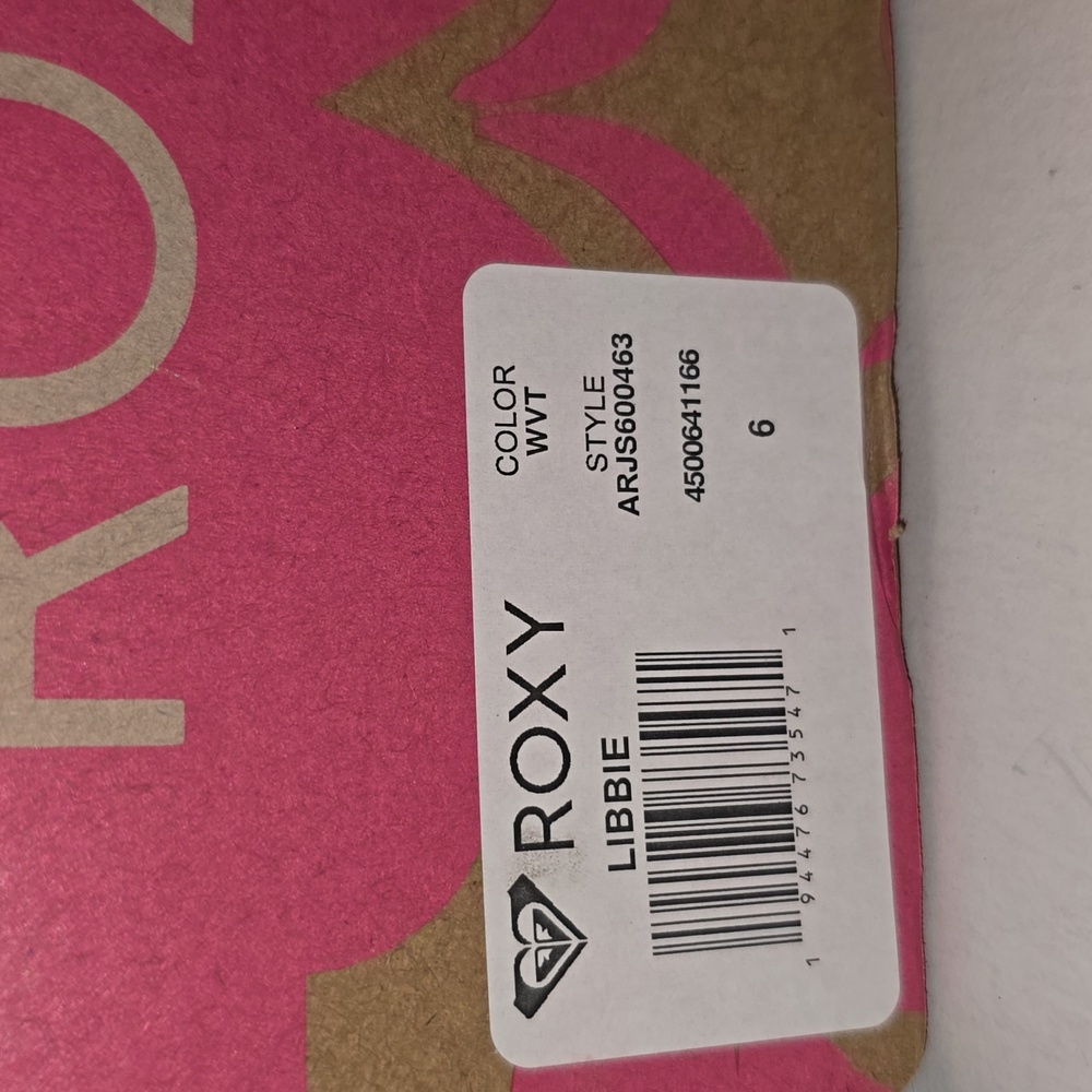 Roxy Libbie Slide On Canvas Floral Print Memory Foam Womens Size 6 NWT - Picture 10 of 11
